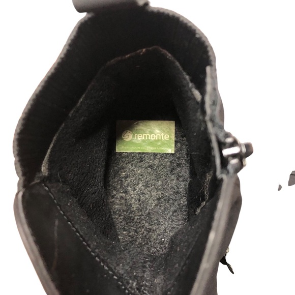 Reiker Remonte Suede Boots Wo’s Sz 39 US 8.5 Casual Western Retro Boho Grunge - Picture 6 of 12